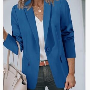 Woman’s Blazer XL by Cicy Bell 
Royal Blue